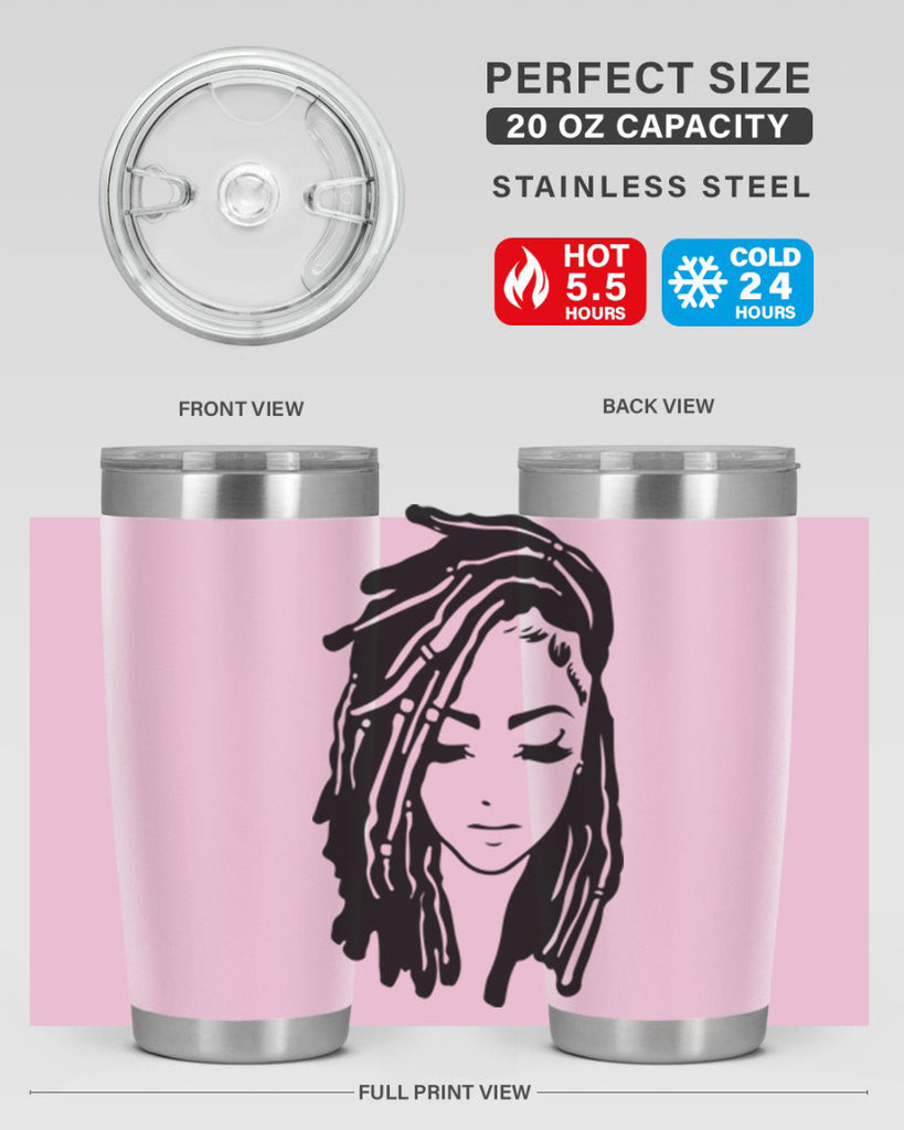 black women - queen 7#- women-girls- Tumbler