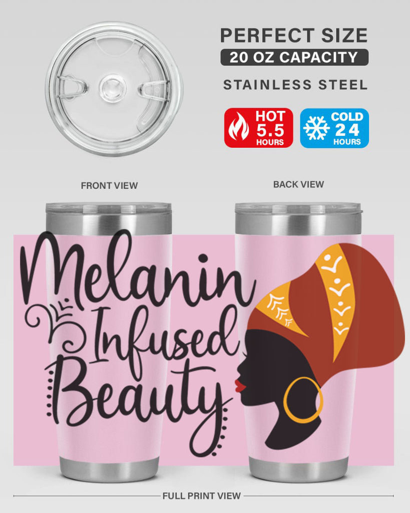 melanin infused beauty Style 20#- women-girls- Tumbler