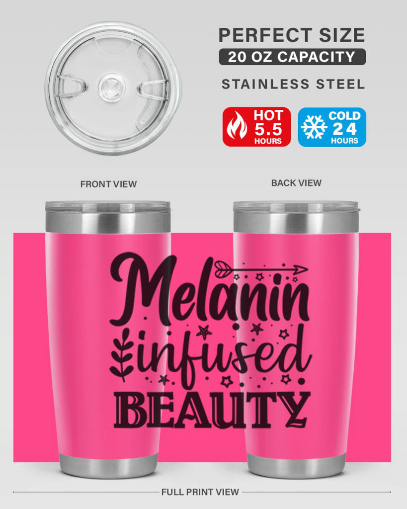 Melanin infused beauty Style 21#- women-girls- Tumbler