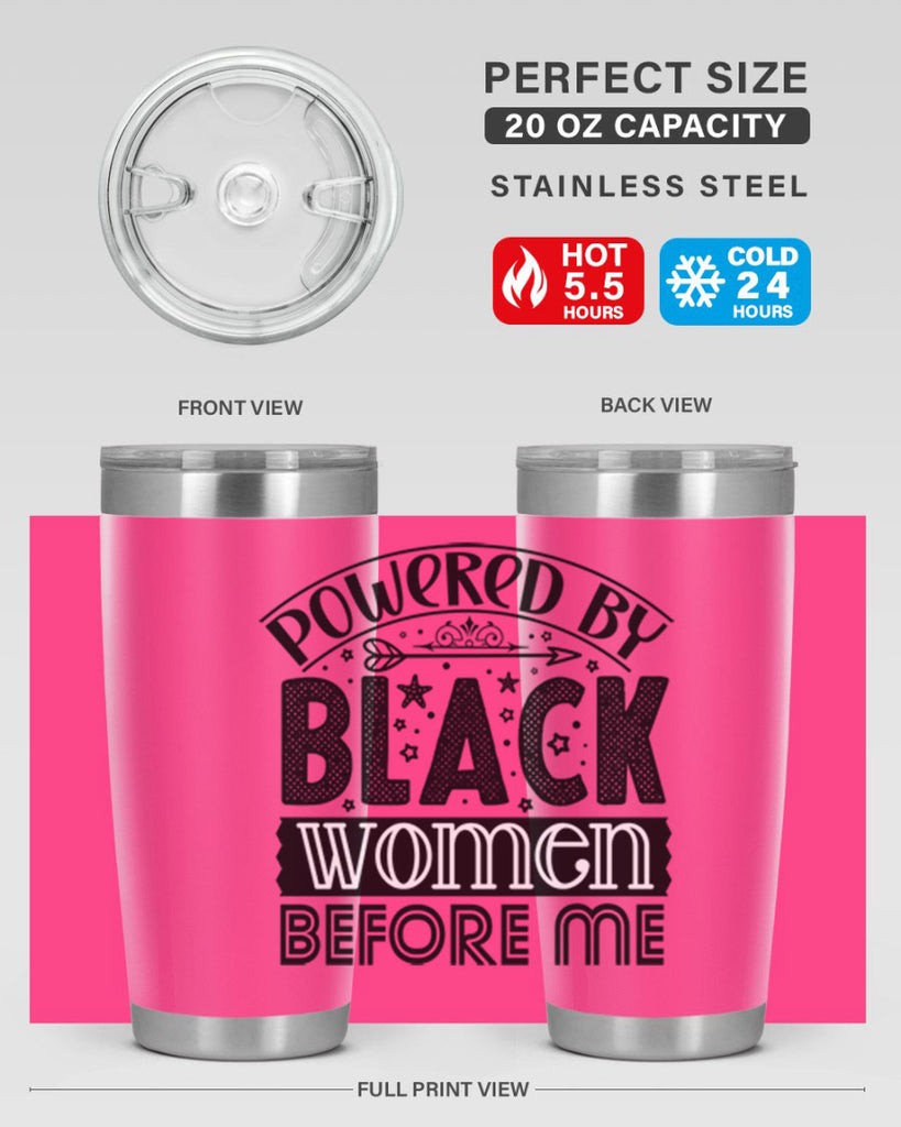 Powered by blackp women before me Style 14#- women-girls- Tumbler
