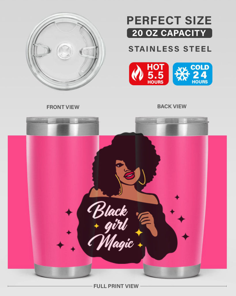black girl magic 21#- women-girls- Tumbler