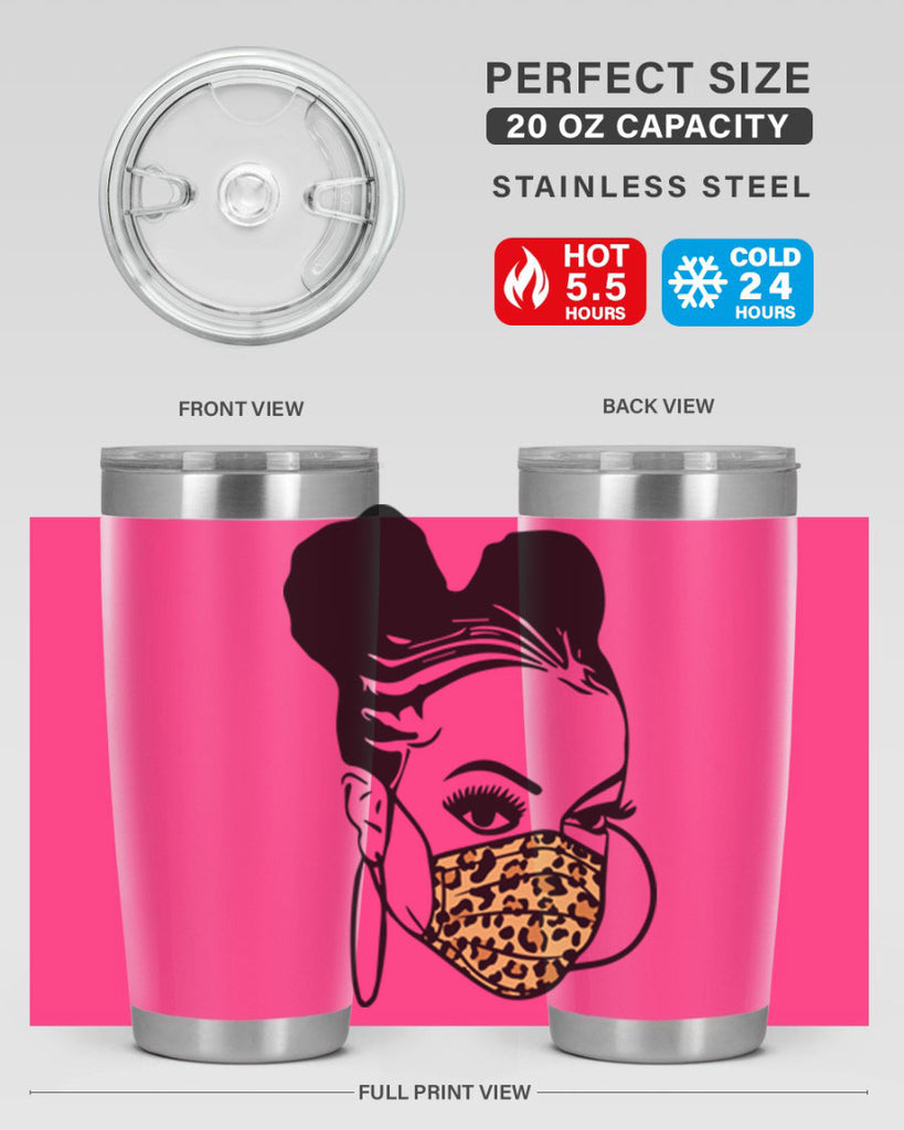 black nurse 4#- women-girls- Tumbler