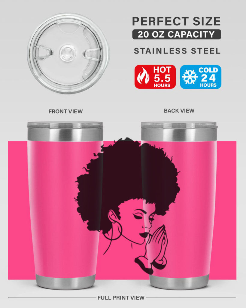 black women - queen 22#- women-girls- Tumbler
