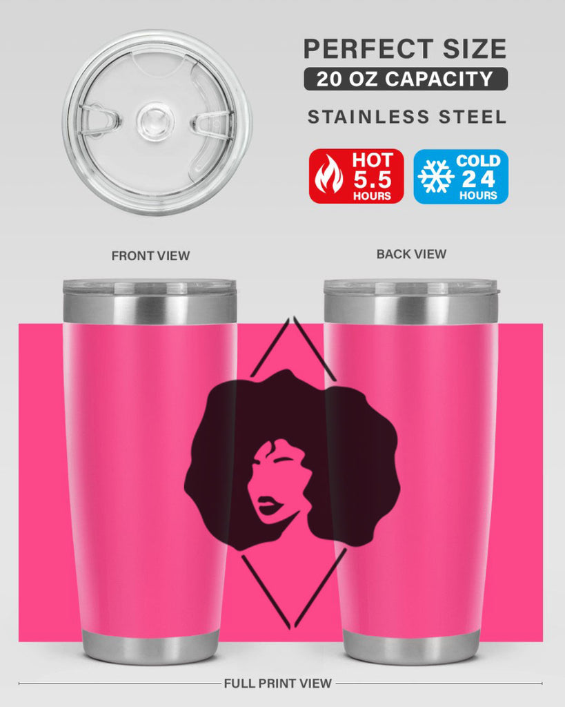 black women - queen 25#- women-girls- Tumbler