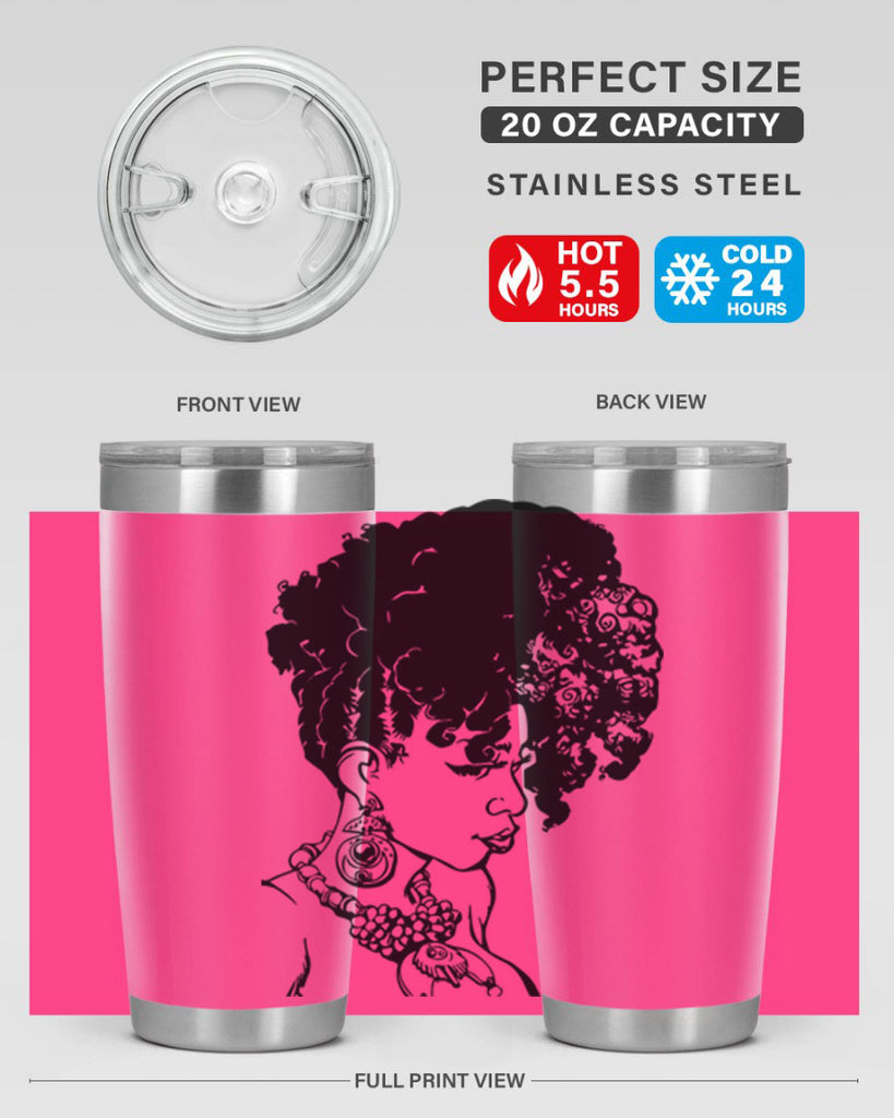 black women - queen 40#- women-girls- Tumbler