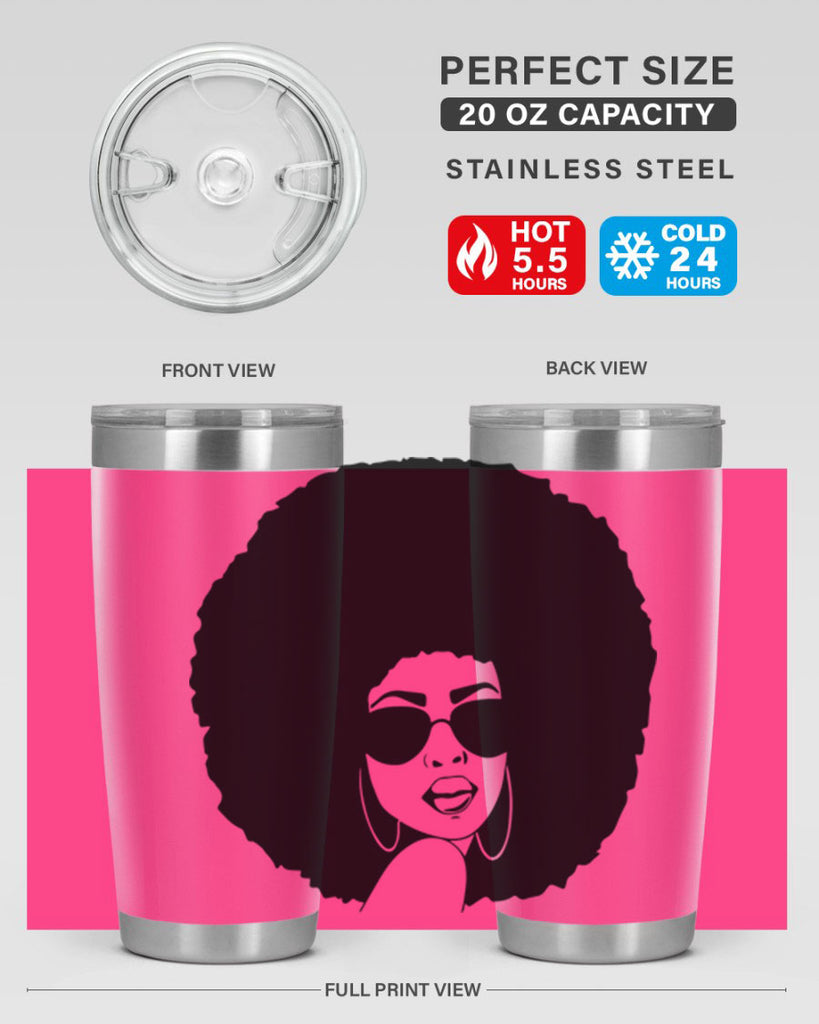 black women - queen 46#- women-girls- Tumbler