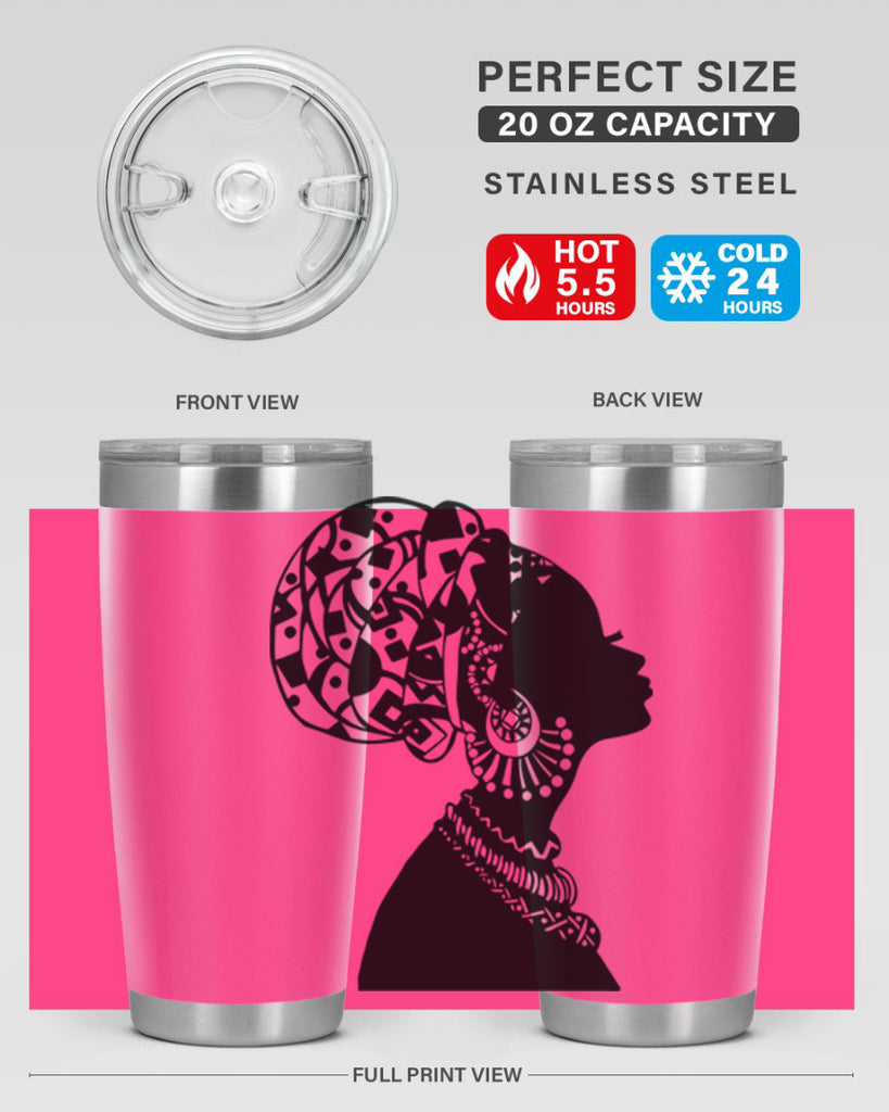 black women - queen 52#- women-girls- Tumbler