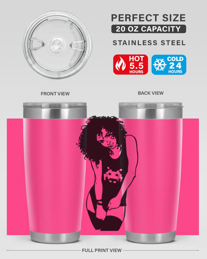 black women - queen 61#- women-girls- Tumbler