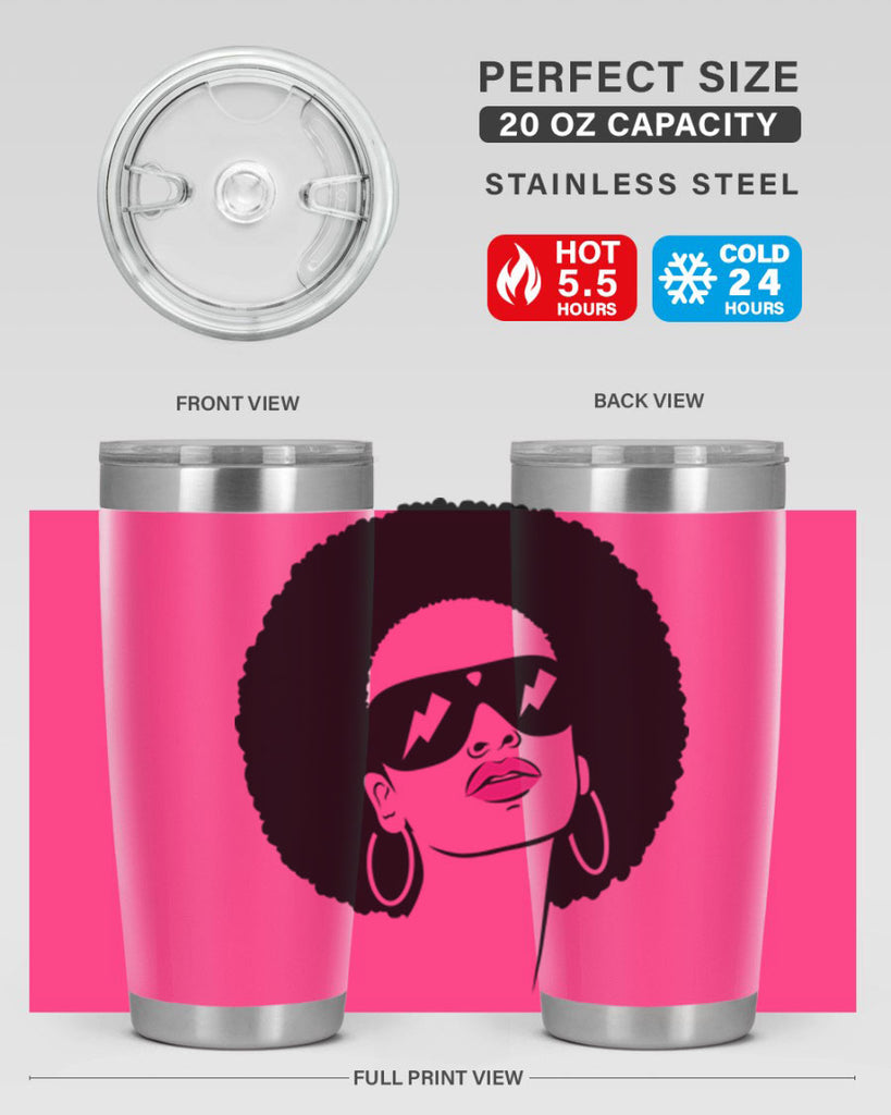 black women - queen 66#- women-girls- Tumbler