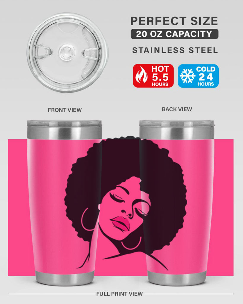 black women - queen 68#- women-girls- Tumbler