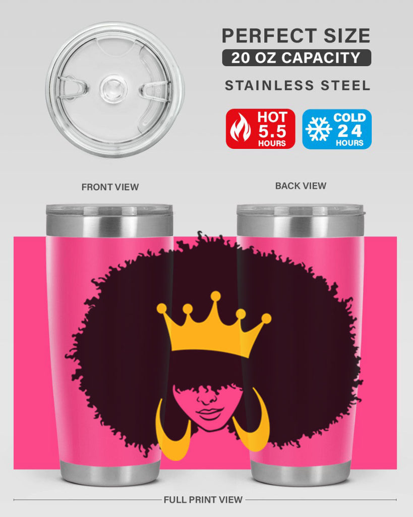black women - queen 71#- women-girls- Tumbler