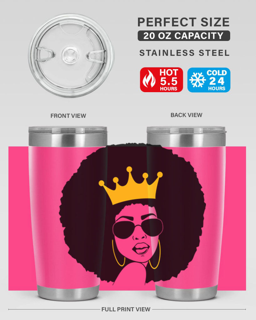 black women - queen 76#- women-girls- Tumbler