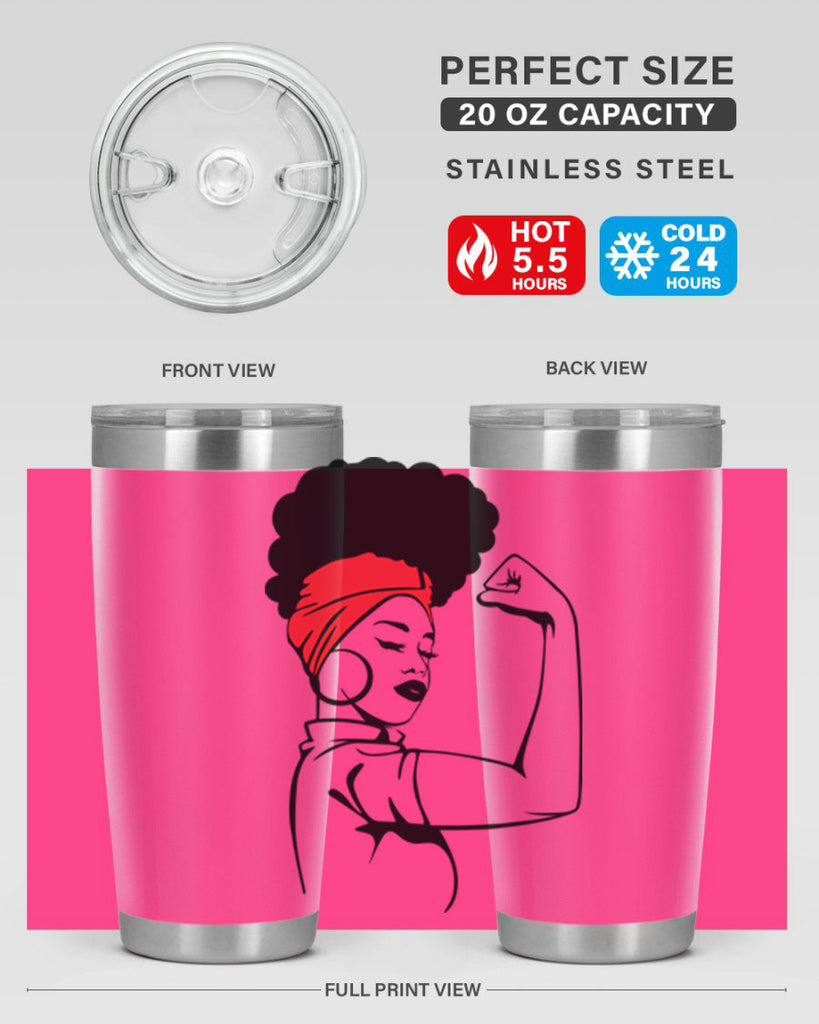 black women - queen 78#- women-girls- Tumbler