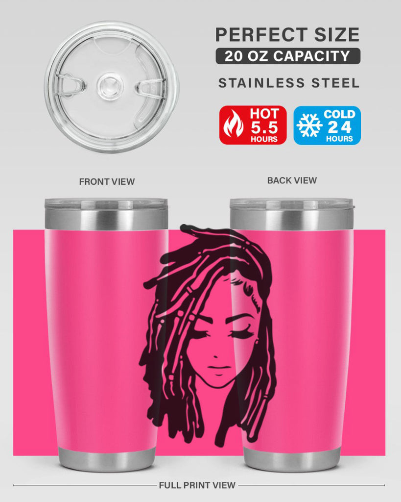 black women - queen 7#- women-girls- Tumbler