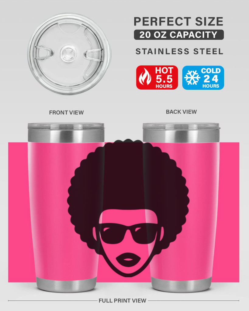 black women - queen 83#- women-girls- Tumbler