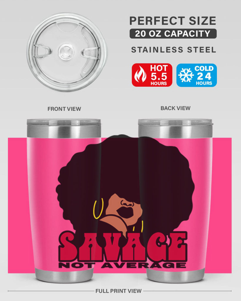 savage not average 1#- women-girls- Tumbler