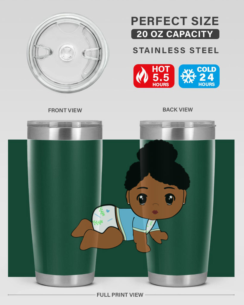 Black baby style 2#- women-girls- Tumbler