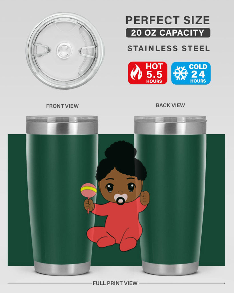 Black baby style 4#- women-girls- Tumbler