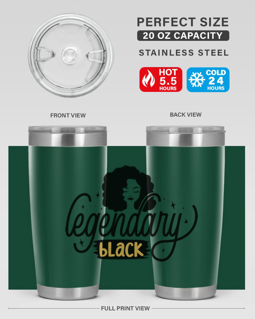 Legendary black Style 27#- women-girls- Tumbler