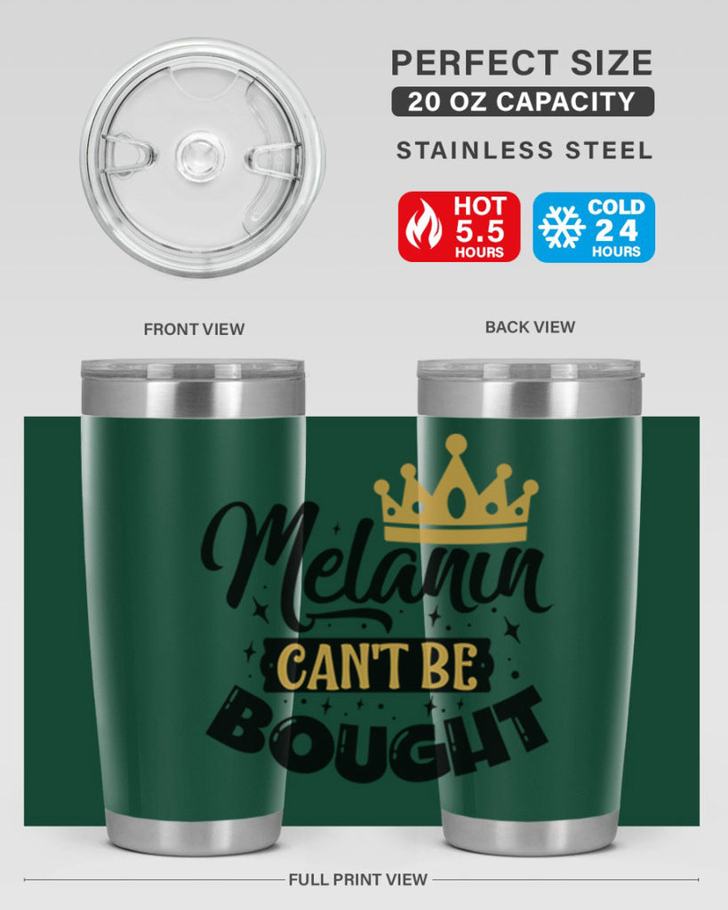 Melanin cant be bought Style 22#- women-girls- Tumbler
