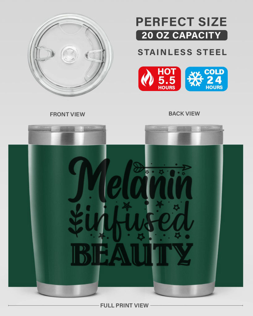 Melanin infused beauty Style 21#- women-girls- Tumbler