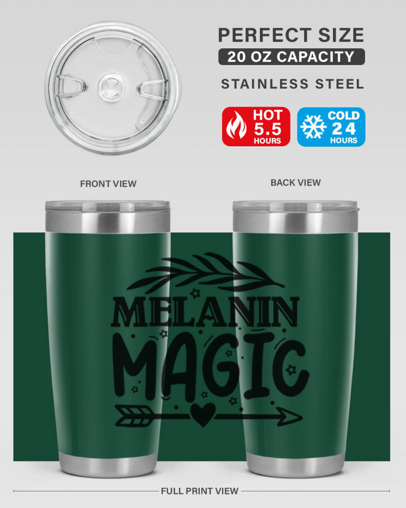 Melanin magic Style 19#- women-girls- Tumbler