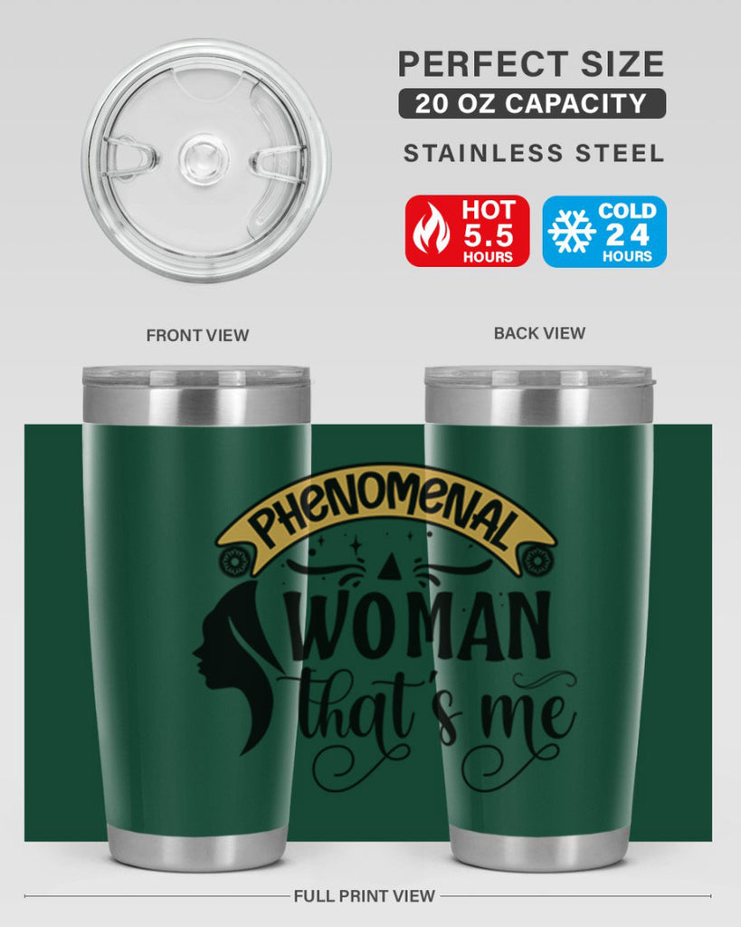Phenomenal woman thats me Style 15#- women-girls- Tumbler