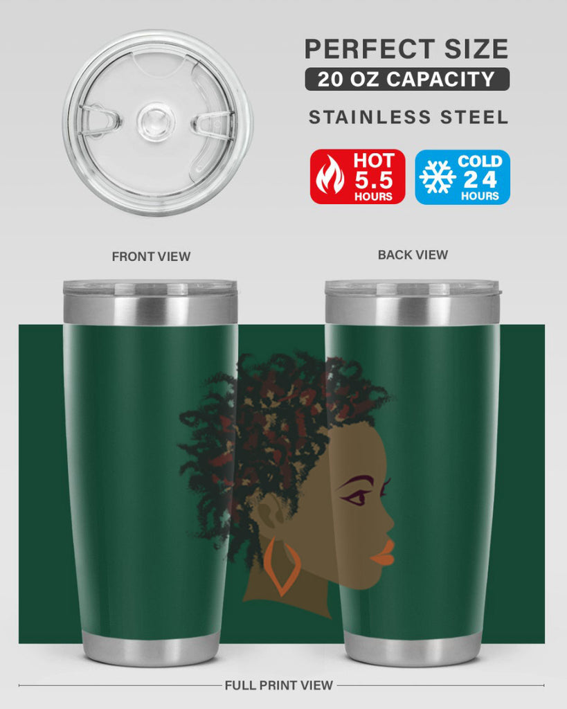 african girl 90#- women-girls- Tumbler