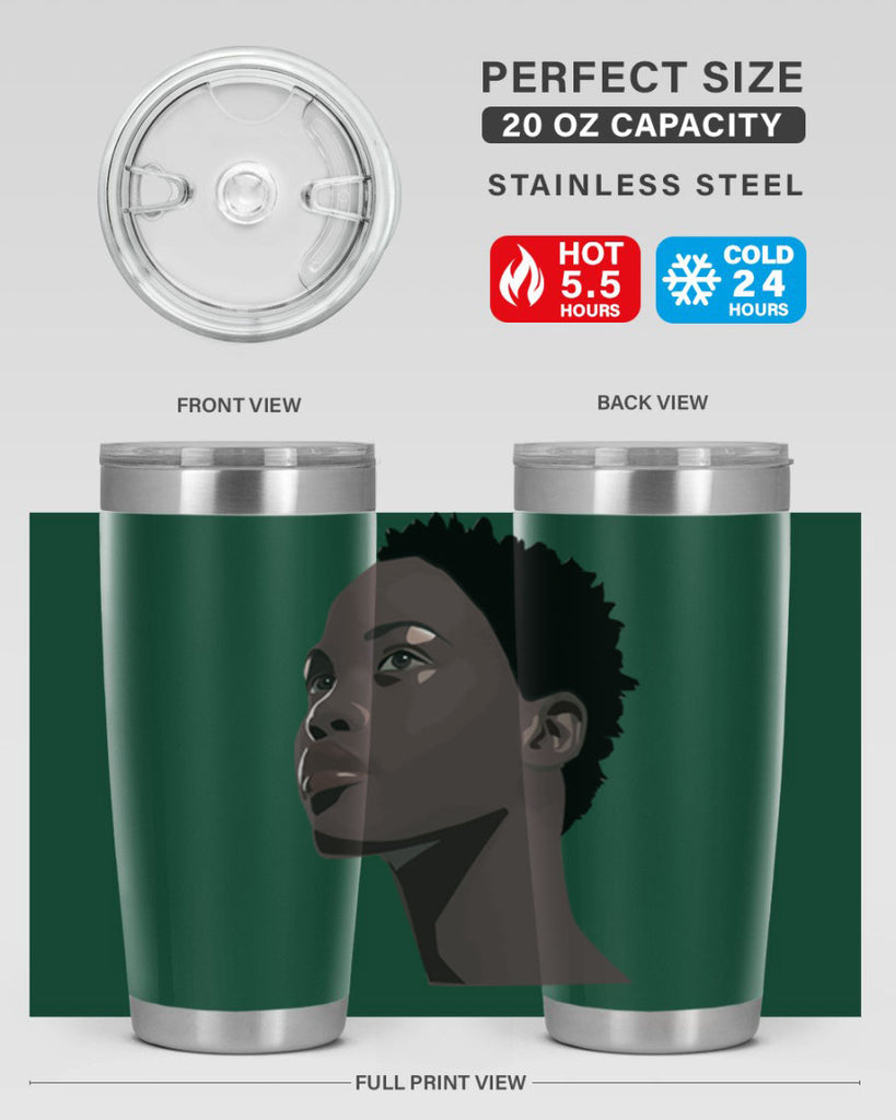 african woman portrait 88#- women-girls- Tumbler