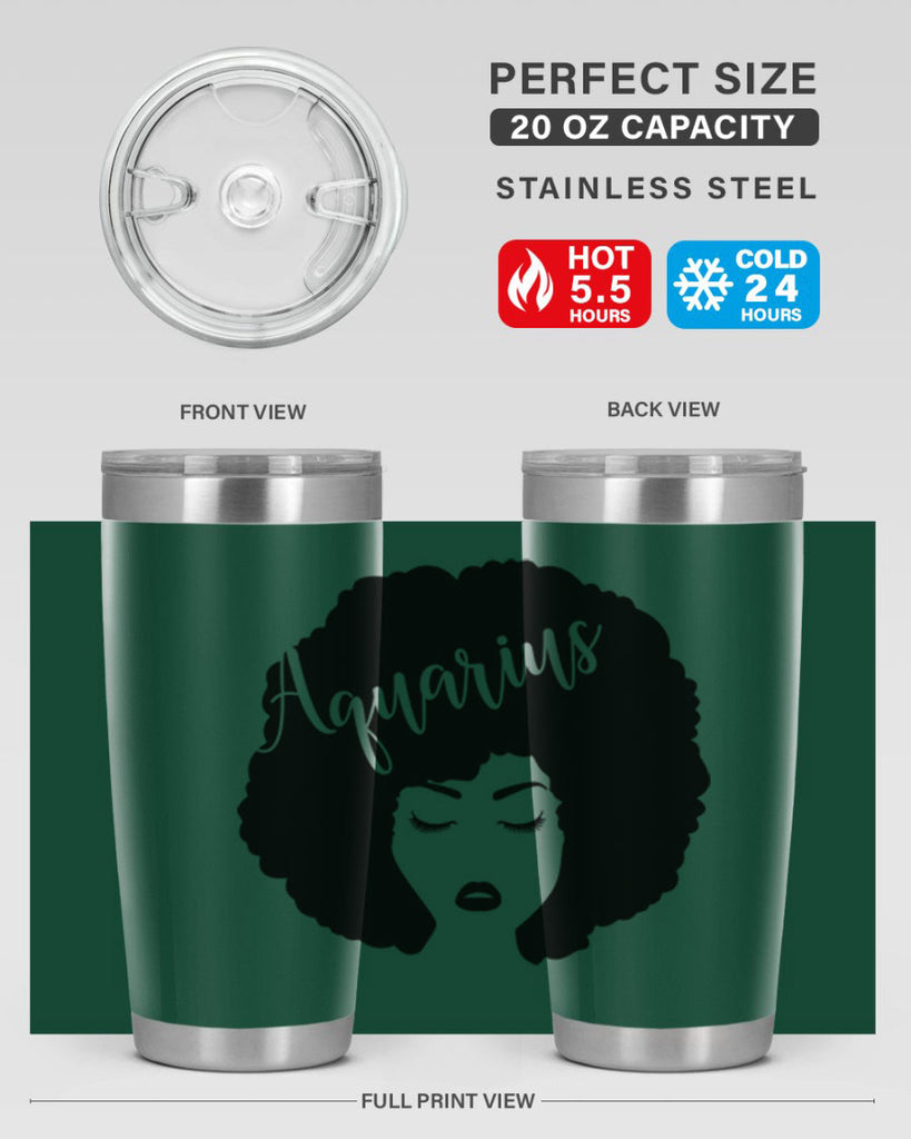 aquarius62#- women-girls- Tumbler