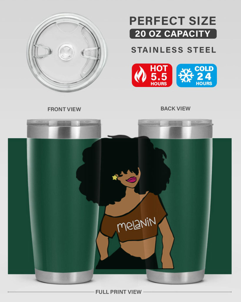 black girl melanin 18#- women-girls- Tumbler