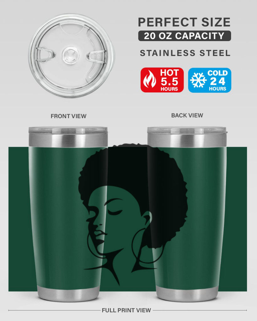 black women - queen 19#- women-girls- Tumbler