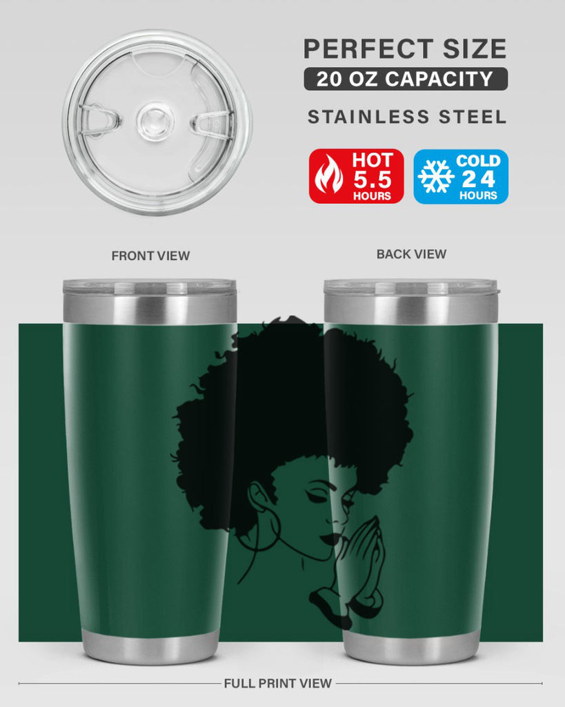 black women - queen 22#- women-girls- Tumbler