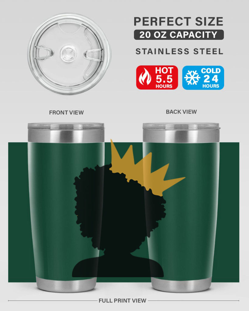 black women - queen 5#- women-girls- Tumbler