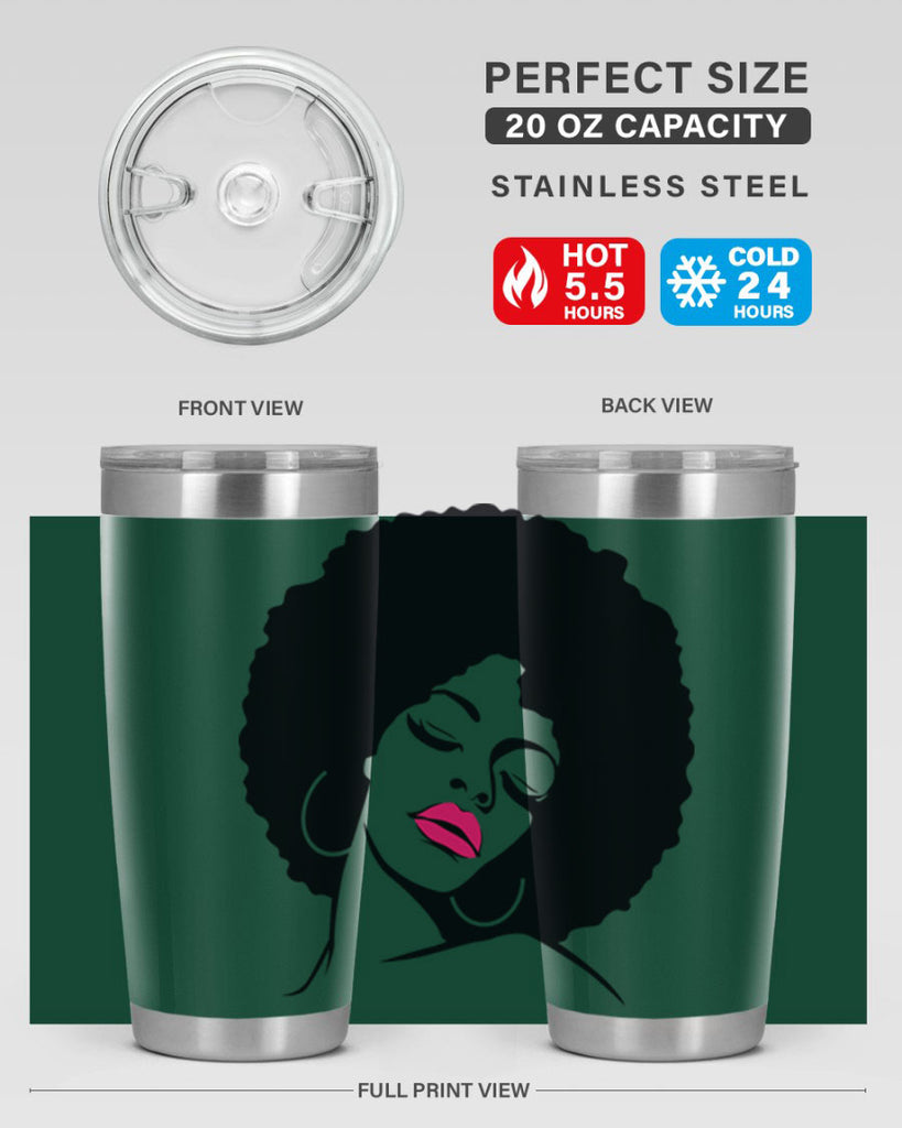 black women - queen 68#- women-girls- Tumbler