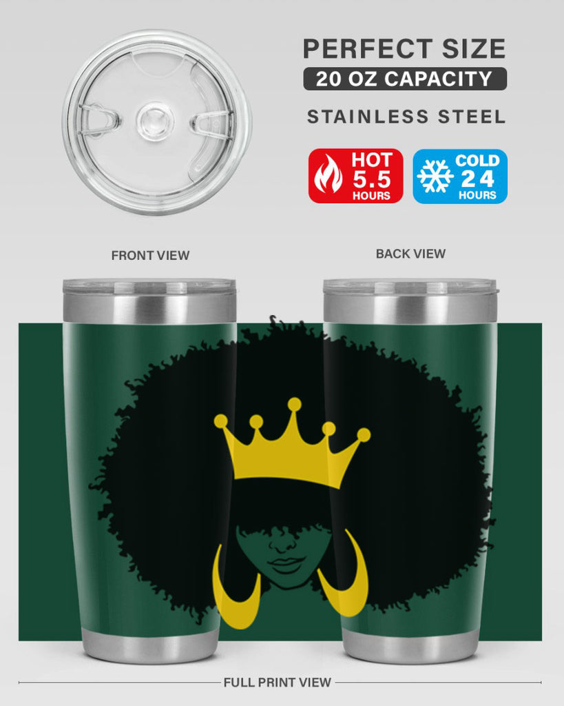 black women - queen 71#- women-girls- Tumbler