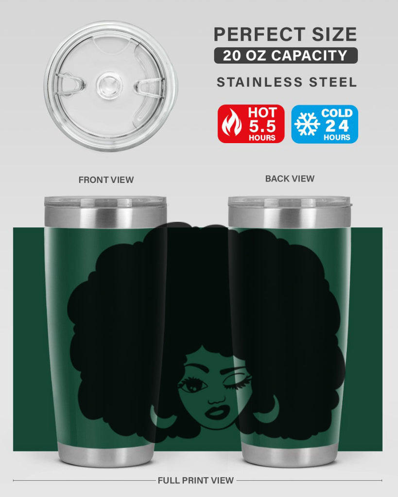 black women - queen 73#- women-girls- Tumbler