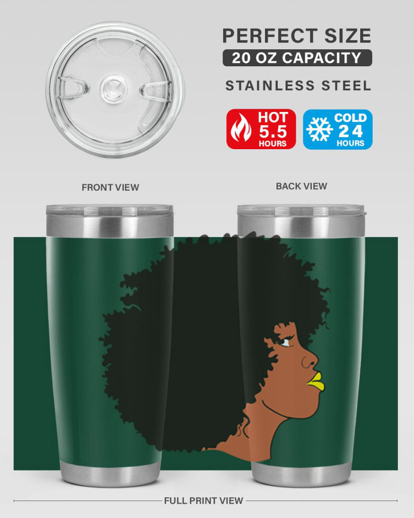 black women - queen 75#- women-girls- Tumbler