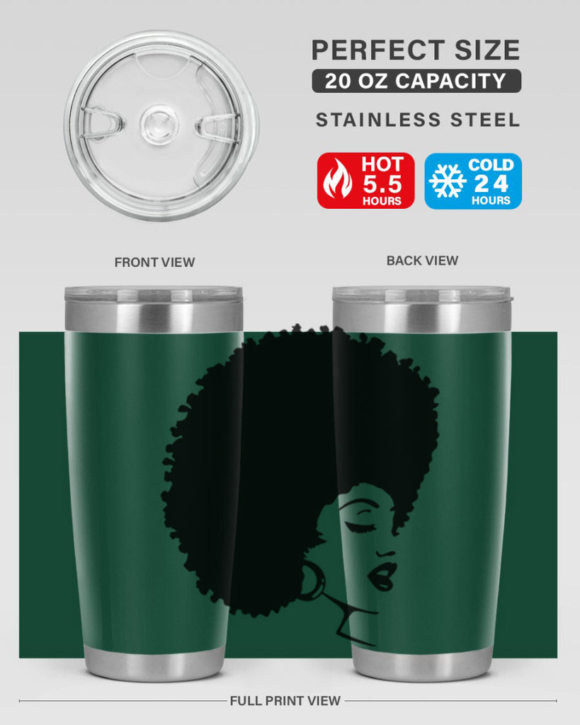 black women - queen 77#- women-girls- Tumbler