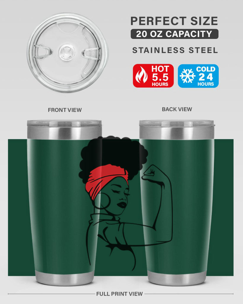 black women - queen 78#- women-girls- Tumbler