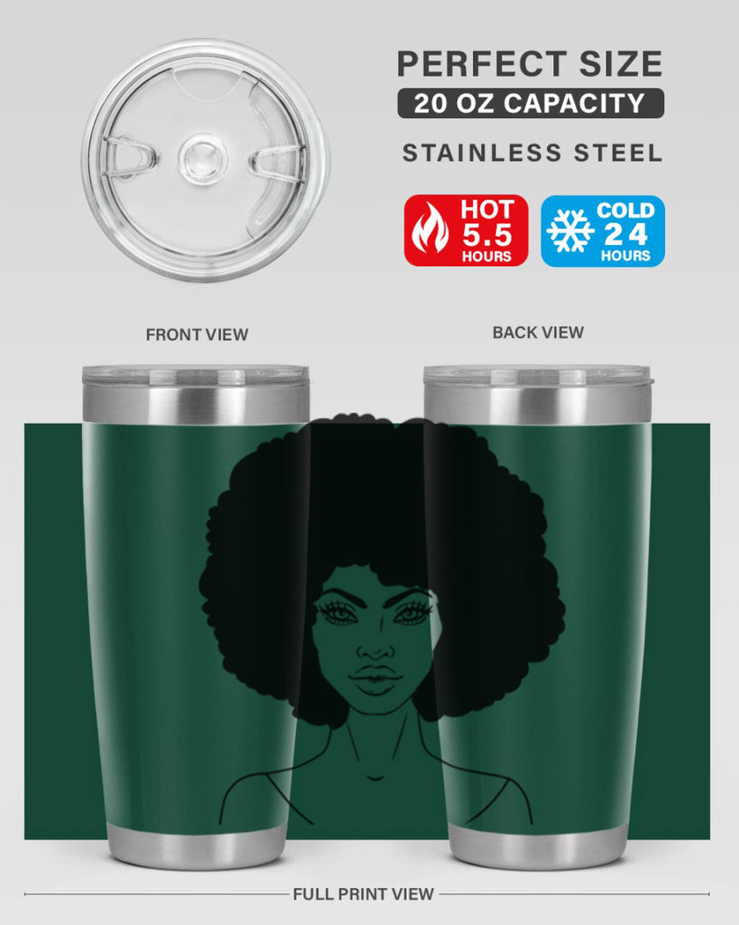 black women - queen 79#- women-girls- Tumbler