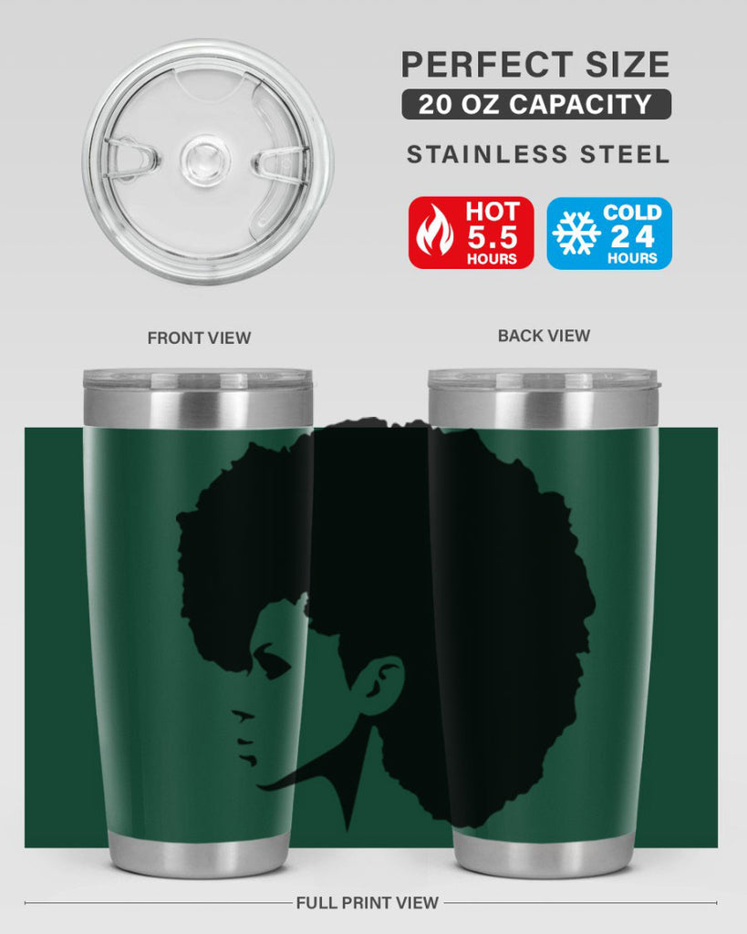 black women - queen 80#- women-girls- Tumbler