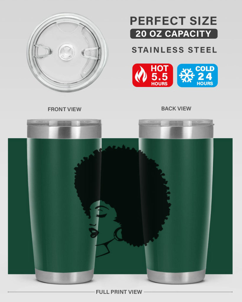 black women - queen 81#- women-girls- Tumbler