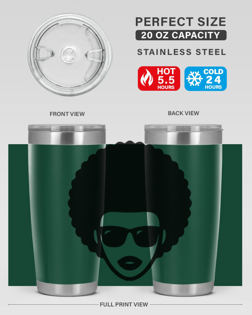 black women - queen 83#- women-girls- Tumbler