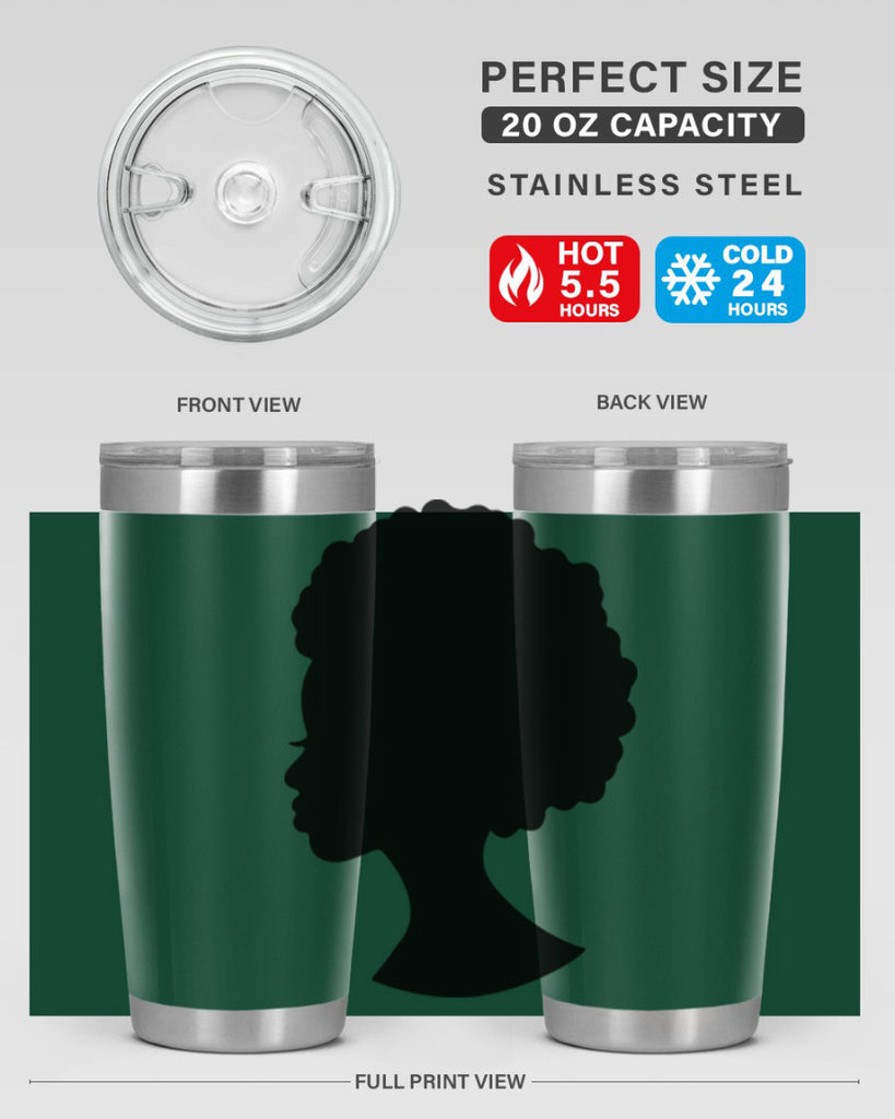 black women - queen 84#- women-girls- Tumbler