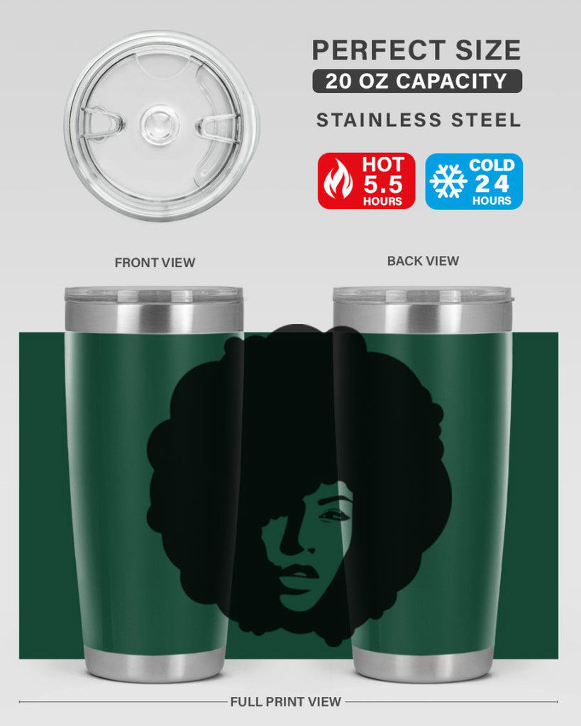 black women - queen 86#- women-girls- Tumbler