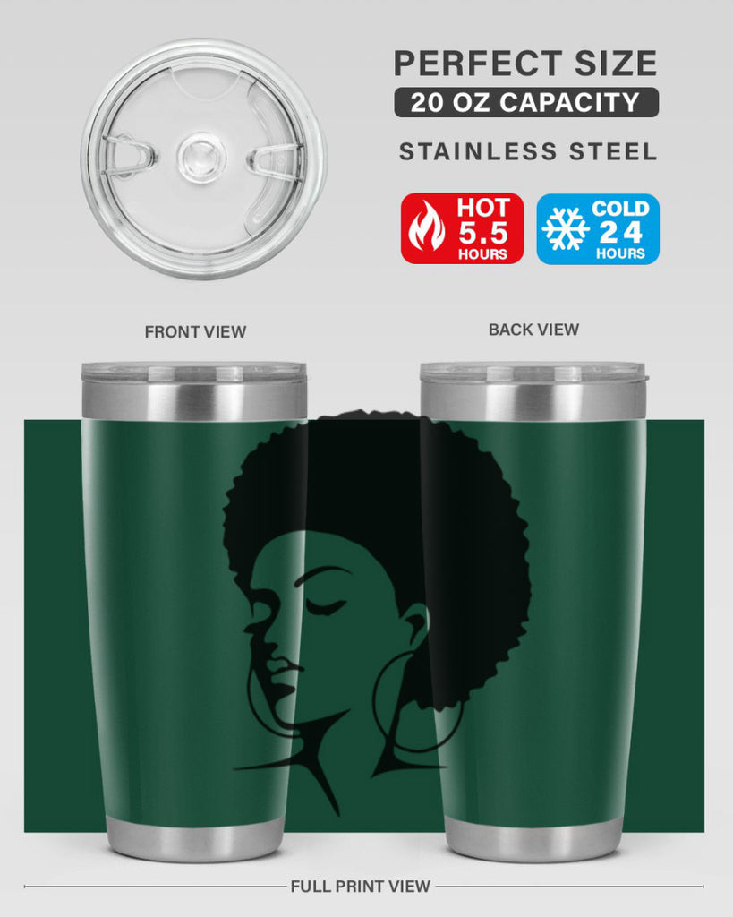 black women - queen 87#- women-girls- Tumbler