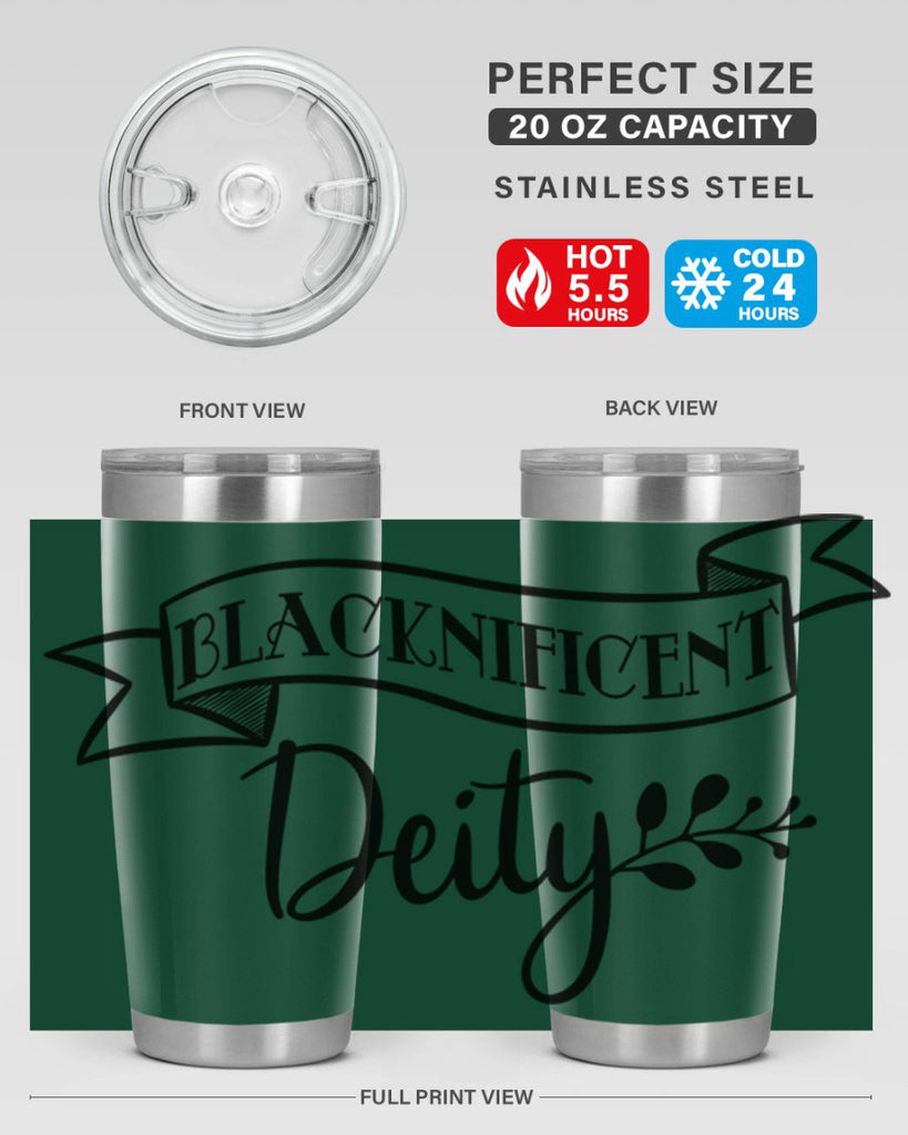 blacknificent deity Style 48#- women-girls- Tumbler