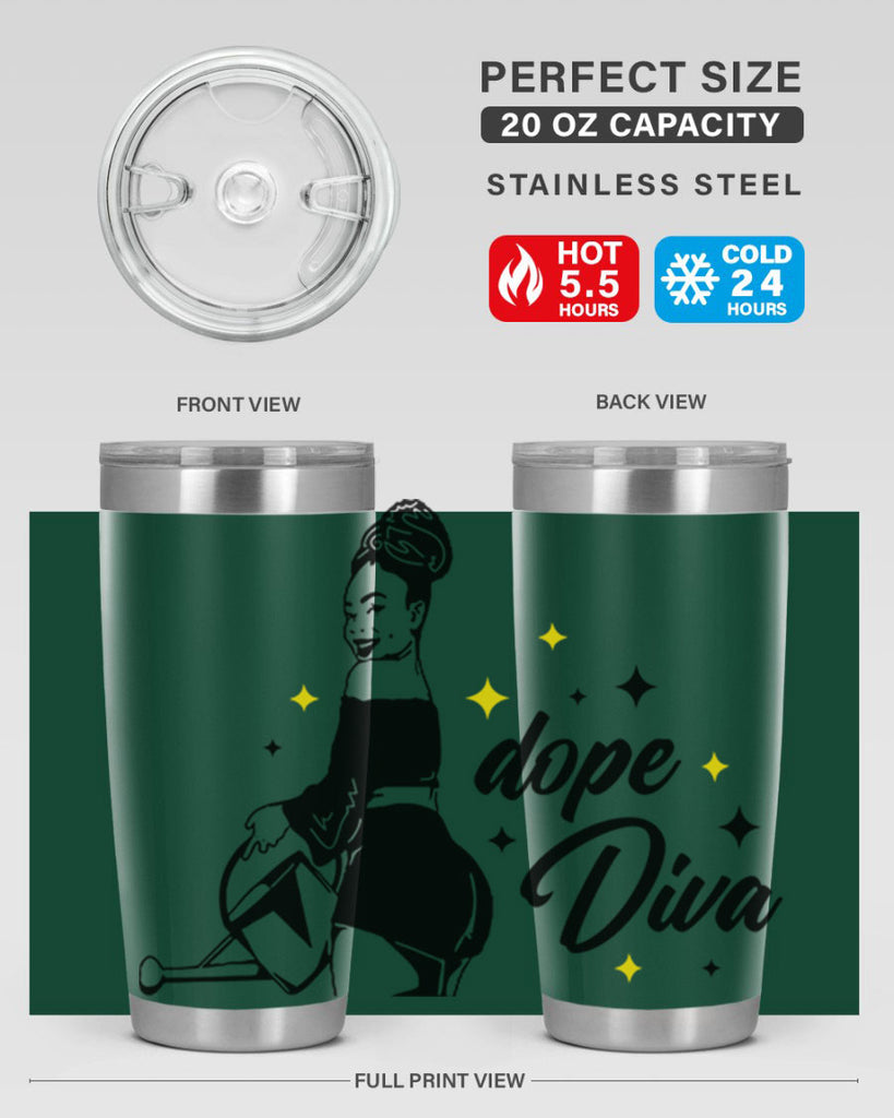 dope diva 4#- women-girls- Tumbler