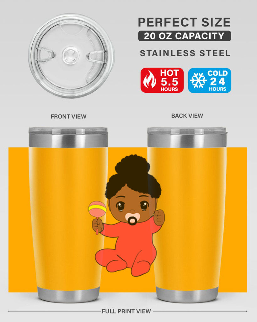 Black baby style 4#- women-girls- Tumbler